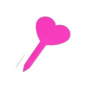 Marcatore Pianta Etichette for piante da giardino, 20/50/100 pezzi, etichette in plastica, marcatori for vivai, vasi fiori, segni di scrittura for piantine(Pink,20PCS_8.3X4.7X4.5CM)