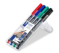 Pennarello Astucci Lumocolor Permanent 313 punta 0.4mm 4 colori Staedtler