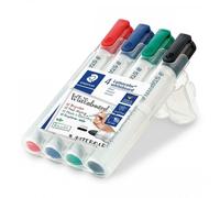 Marcatore Staedtler Lumocolor 351 B WP4 Multicolore Punta Tonda 2-5 mm