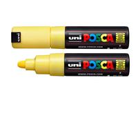 Marcatore Uni Posca a tempera Uni-Ball - tonda - 4,5-5,5 mm - giallo - M PC7M G