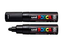 Marcatore Uni Posca a tempera Uni-Ball - tonda - 4,5-5,5 mm - nero - M PC7M N -