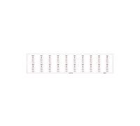 Marcatore WMB L1 L2 L3 N 794-4672/5 pezzi