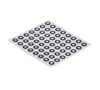 Marcatori 3D Riflettenti, 560Pcs 6mm Diametro Esterno/3mm Interno per Scanner 3D, Motion Capture e Reverse Engineering (PET)