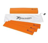 Precision Rectangular Rubber Training Cones 15 Units Trasparente 34 x 7 cm