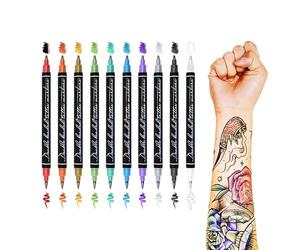 Marcatori a doppia punta per body art | Marcatori per body art - Kit viso lavabile per giovani uomini per donne eventi bambini | Kit di pittura artistica per l