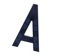 Marcatori alimentati solari resistenti alle intemperie della casa del LED con installazione facile per il segno domestico solare dell'ABS della decorazione dell'entrata anteriore