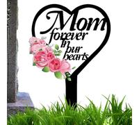 Marcatori commemorativi per tombe, decorazioni per cimiteri, paletto commemorativo per cimitero in acrilico, paletto da giardino impermeabile per cimitero