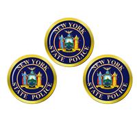 Marcatori Da Golf Della Polizia Dello Stato Di New York
