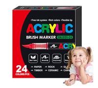Marcatori D'arte Kit Da Disegno Penne - Marcatori Permanenti Multifunzionali | Forniture Artistiche Di Punta Multi E Pennelli Impermeabili Per Artisti, Colorare, Calligrafia E Progetti Di Disegno Crea