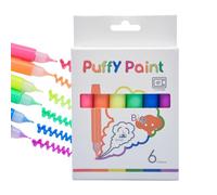 Marcatori di colore, bastoncini della vescica: 6 pezzi di penna magica e soffice, penna per graffiti, matita per espansione dimensionale, matite da disegno per bambini piccoli | Dibu Matite