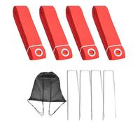 Marcatori di confine per pallavolo, linee per campi da sabbia, attrezzature sportive da cortile, nastro ad alta visibilità per beach volley, sessioni di pratica, giochi al parco, design portatile e