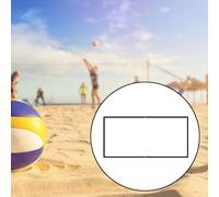 Marcatori di linea di pallavolo della spiaggia 26,3 ftx 52,5 piedi per il