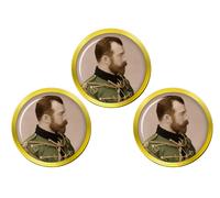 Marcatori Di Palla Da Golf Di Czar Nicola II Di Russia