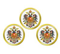 Marcatori Di Palla Da Golf Stemma D'Austria-Ungheria 1867-1915