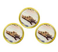 Marcatori Di Palla Da Golf Tobogganing In Engadina 1906