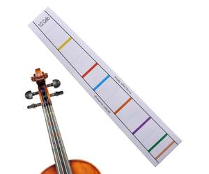 Marcatori di posizione delle dita per violoncello, Adesivo per etichetta per pannello adesivo per principianti di formazione pratica, Etichetta per decalcomania di posizione delle guide d