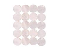 Marcatori di Tastiera, Punti Intarsio 6mm Punti di Intarsio Marcatori di Tastiera Dots Tasti di Tavola per Chitarra Ukulele Bass Mandolin Banjo (20 quelli venduti)