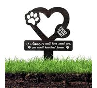 Marcatori Funebri - Funebre Commemorativo Per Cane Per Cani, Marcatore Commemorativo Con, Memoria Personalizzabile For La Perdita Di Un Animale | Robusto Cimitero Di Decorazione Tombe