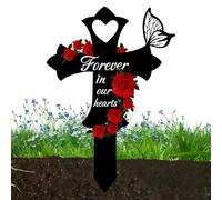 Marcatori Grave - 2 D CIMETERIA Memorial Acrilico, Cortile E Giardino | Decorazioni Di Intonaco Di Simpatia Cuore &, Una Tomba Di Tomba, Un Marcatore Di Tombe All'aperto A Prova Intemperie
