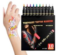 Marcatori per Body Art sulla Pelle Matite Temporanee Lavabili
