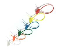 Marcatori Per Cavi 50 pz Easy Mark 4 * 150mm Fascette in nylon Tag Etichette Fascette in plastica Marcatori Etichetta for cavi Fascette autobloccanti(Yellow)