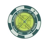 Marcatori per Palline da Golf per Mettere marcatori Verdi e da Golf per Mettere Il Verde | alla Lettura con Allenatore di Golf a Bolle Orizzontali | alla Formazione Riutilizzabile Mettere