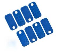 Marcatori per pneumatici - Set di 8 marcatori per pneumatici - adatto per valvole degli pneumatici, marcatore per pneumatici RR, LR, RF, LF per lo stoccaggio e il posizionamento degli pneumatici