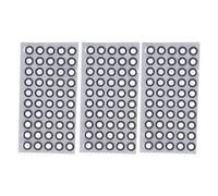 Marcatori per Scansione 3D 6,0 Mm per Scanner 3D, Punto di Riferimento Punto di Tracciamento 3D 150 Pezzi, Punto Marcatore per Pellicola Riflettente Spessore 0,15 Mm,