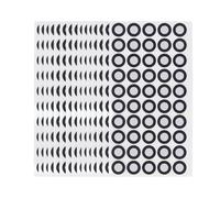 Marcatori per scansione 3D Adesivi punti riflettenti Bersagli di posizionamento ad alta precisione per acquisizione del movimento 3D e analisi dell'andatura Diametro interno 6 mm