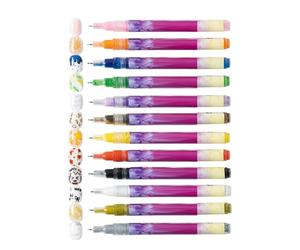 Marcatori per Smalto per unghie,Strumenti Per Manicure Con Doppia Punta Per La Pittura,Set Di Marcatori Per Disegno E Progettare - Per Donne Ragazze Principianti Uso Domestico Viaggio Foto Matrimonio