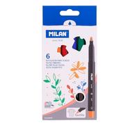 Marcatori per Tessuti Milan 06p6t - Scatola da 6 Colori