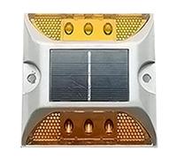 Marcatori per vialetti, luci rialzate per pavimentazione, luci di avvertimento per esterni resistenti alle intemperie per vialetti, vialetti e autostrade, illuminazione automatica on/off