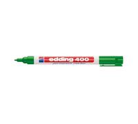 Marcatori permanenti Edding 400 Verde Plastica 1 mm 10 pezzi