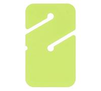 Marcatori Subacquei Rettangolari in ABS, Linea Segnaletica da Immersione Bianca Compatta e Visibile - Garantisce Sicurezza e Orientamento nelle Immersioni in Grotte e Relitti (Verde fluorescente)