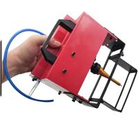 Marcatrice Pneumatica Portatile a Puntinatura per Metalli, Strumento Incisione Lettere Numeri di Serie Codici Vin, Area Marcatura 100x20mm, Testa in Carburo profondità Regolabile