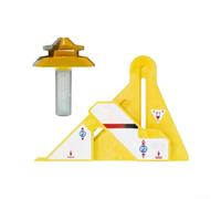 Marcatura Offset 1/16-5/8 Pollici Accurato Marcatura Offset 1/16-5/8 | Plastica robusta, design compatto 14.5cm, zero errori giunture, ideale falegnameria professionale
