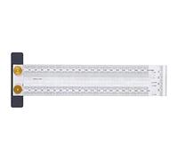 Marcatura squisita accurata accurata conveniente comodo rigide a taglio a forma di tiella multifunzionale resistente per carpentieri (200 mm)