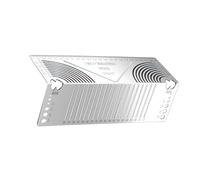 Marcatura tubo quadrato calibrato Guida di piegatura del tubo di salto per angoli di 90 gradi Curve & Layout Curve nella lavorazione del legno Precisioni Strumento di marcatura linea parallela