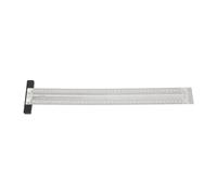 Marcatura ultra accurata a T Rulente in acciaio inossidabile Strumento di scrittura di scrittura ad alta precisione per gli ingegneri dei carpentieri designer di artisti Designer (400 mm)