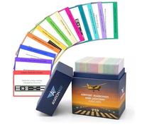 Marcature aeroportuali e flashcard di illuminazione | 215+ Flashcard per piloti, studenti e istruttori | Copertura di segnaletica, pista di taxi e aeroporti, marcature, figure e illuminazione