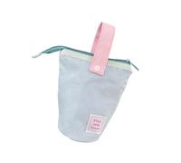 MARCBUSE Astuccio semplice astuccio per penne in piedi Astucci per matite estetici sacchetti per penne con supporto per studenti stili giapponesi borsa in piedi, D