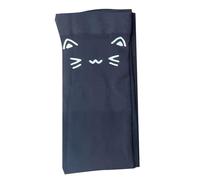 MARCBUSE Bella Stampa Anime Bambini Calzini Vellutati Sopra il Ginocchio Calze Calde Alta Elasticità Per Scuola Giapponese Abiti Scuola Giapponese Scuola, Cincillà nero, 40CM