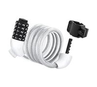 MARCBUSE Biciclette 120 centimetri Cavo Della Bici Con 5 Cifre Combinazione di Codice Pratica Combinazione Per Ciclismo Biciclette Lungo Ciclo Serrature Cavo Pratico Bici