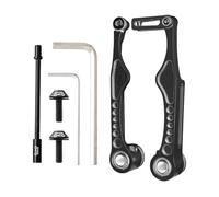 MARCBUSE Breve/Lungo Braccio Pieghevole Bici V Freno di Ricambio In Lega di Alluminio V Morsetto Freno Ciclismo Maniglia Leve Pinza Strumento Biciclette Pinza Accessori Bici
