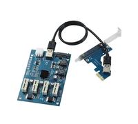 MARCBUSE Controllo principale della scheda ASM1184e dell'adattatore di GPU multipla per l'estrazione mineraria e il rendering con la scheda di estrazione mineraria degli slot PCIE