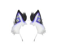 MARCBUSE Costume da personaggio anime fascia per capelli telaio pieghevole orecchio peluche fascia per capelli accessorio per feste a tema Anime Expo Roleplay essenziale Cthulhu Accessori per costumi