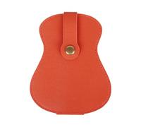 MARCBUSE Custodia per plettro per chitarra Custodia per plettro per chitarra Custodia per plettri in pelle PU Supporto per plettro per chitarra Organizzatori, A