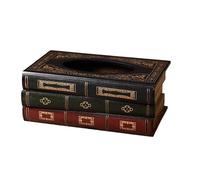 MARCBUSE Elegante scatola per fazzoletti in legno, facile da riempire, per soggiorno, camera da letto, cucina, scatola portaoggetti in legno