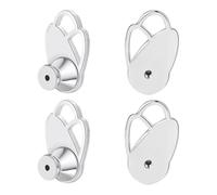 MARCBUSE Eleganti chiusure per orecchini con struttura ad ala, comode per lobi delicati e sicuri fermi per orecchini, Misura unica, come descritto