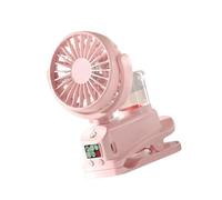 MARCBUSE Multifuntional Ventilatore Da Tavolo Efficiente Ventola di Raffreddamento 1200mAh Potente Tranquillo Struttura ABS Per Viaggi Ufficio Uso Esterno Viaggi